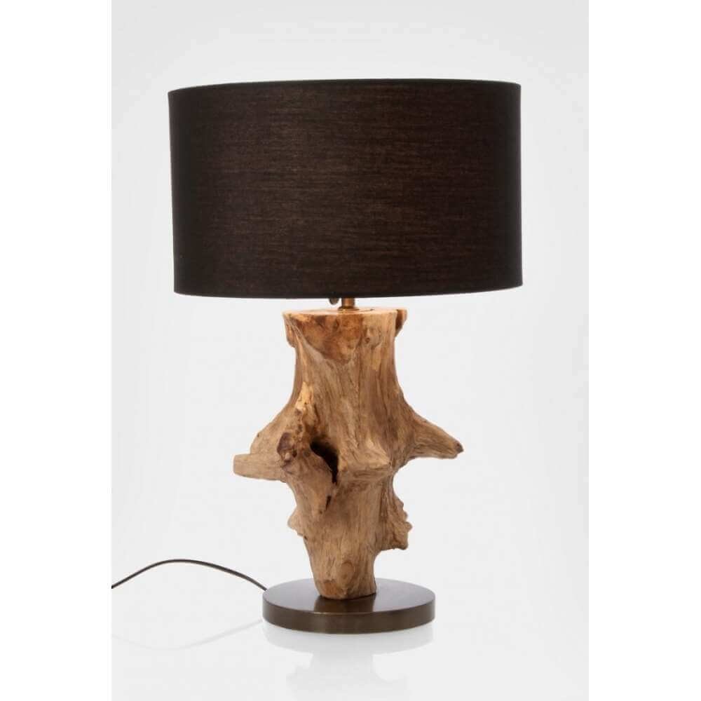 Lampada da Tavolo di design in legno di Teak – ANANYA