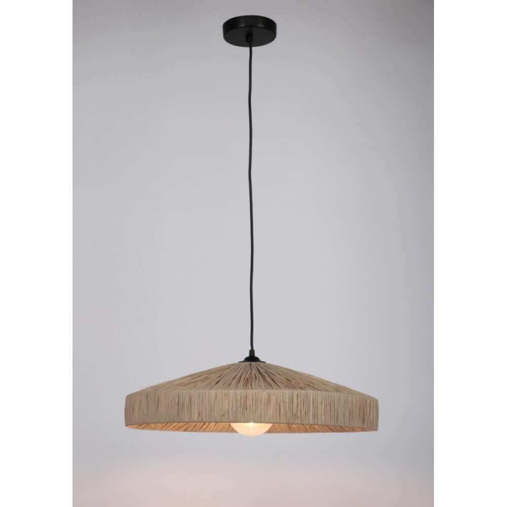 Lampadario a sospensione di design in rafia – MEI-WEN