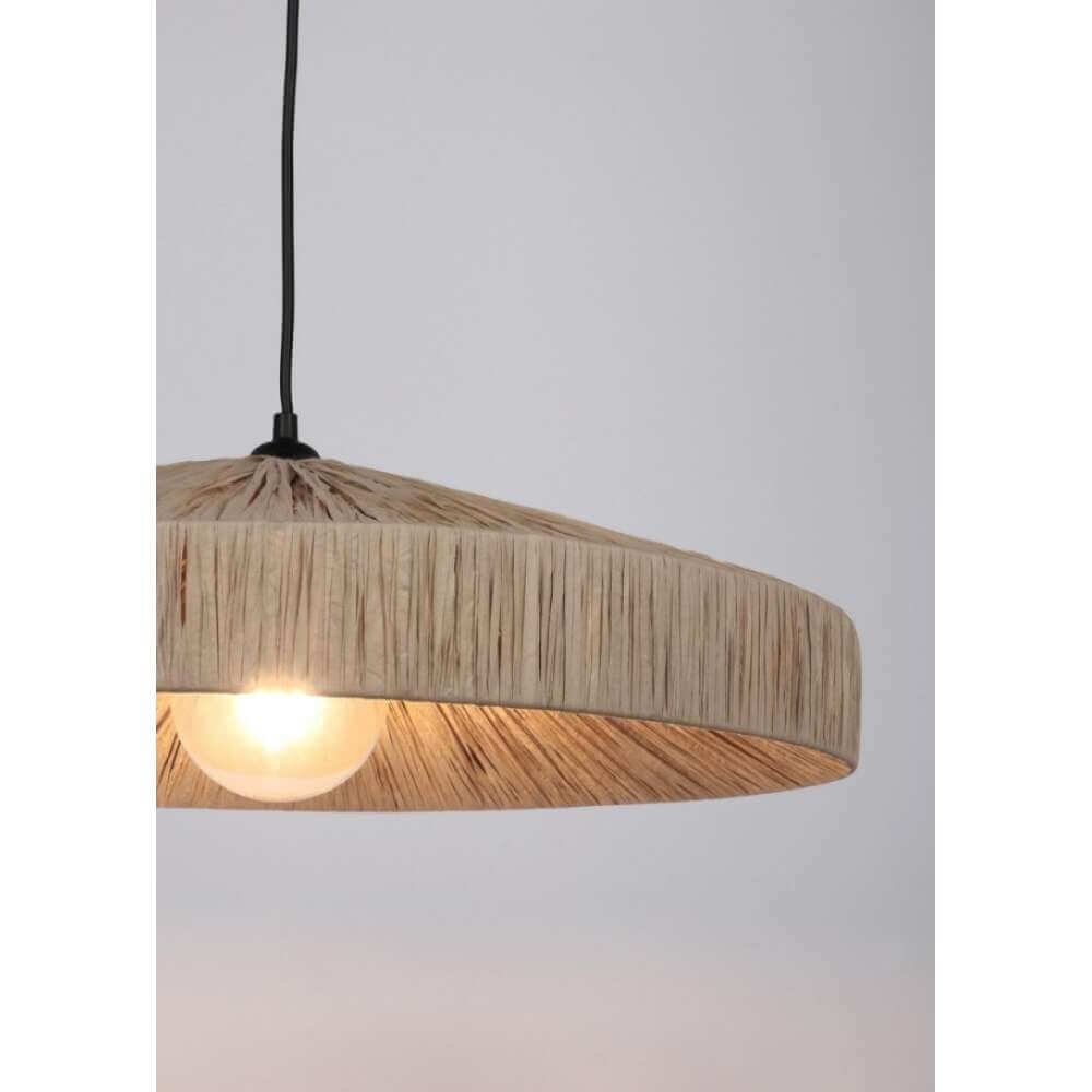 Lampadario a sospensione di design in rafia – MEI-WEN