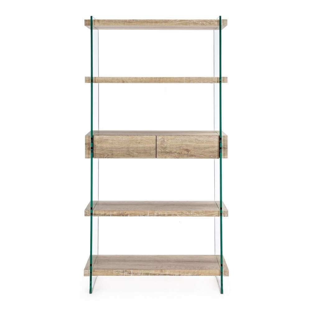 Libreria 4 piani 2 cassetti Line – RAYMOND