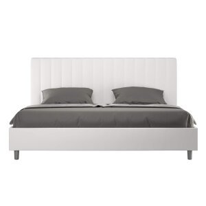 Letto Matrimoniale King size rivestito in Similpelle – AGUEDA