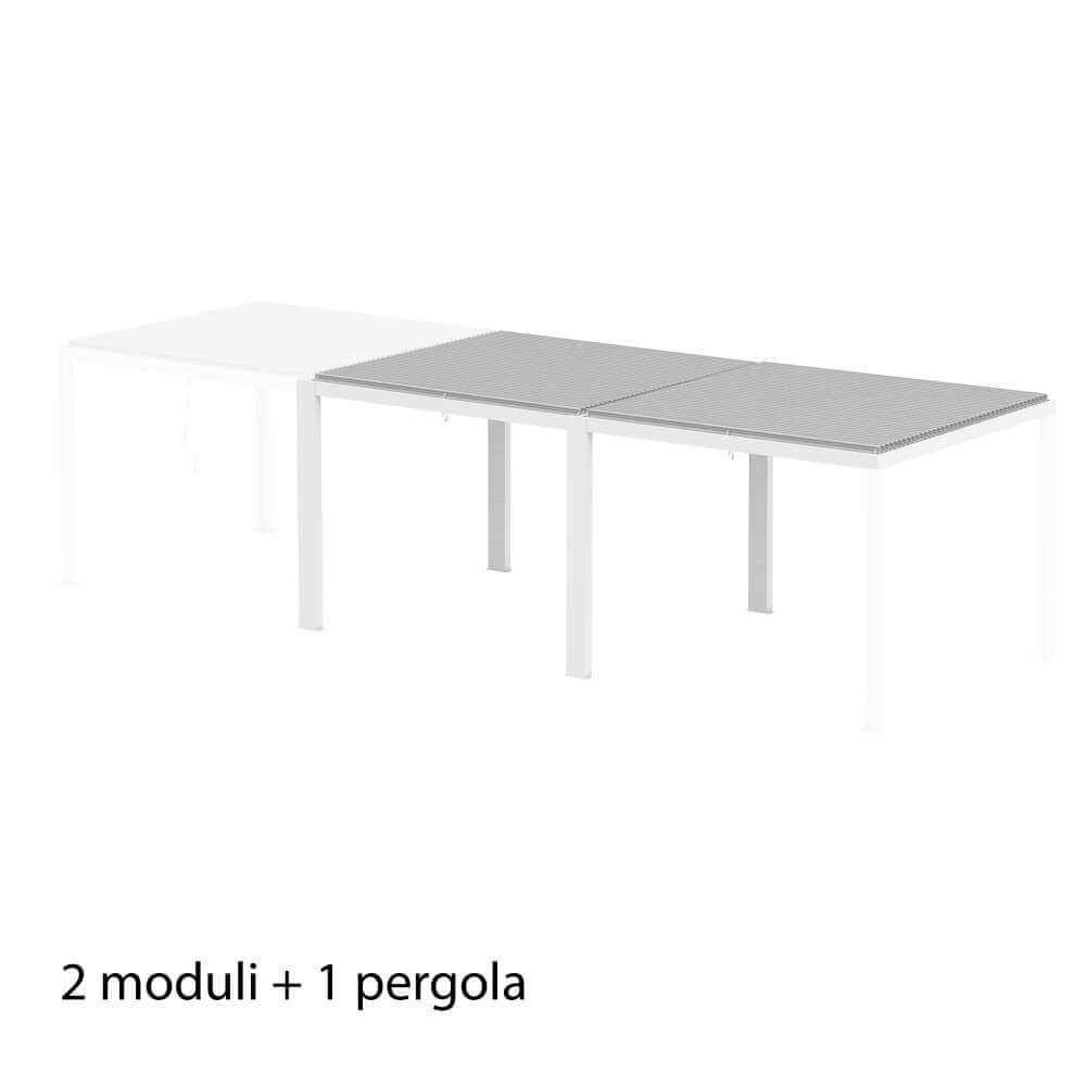 Modulo 3×3 m per Pergola Bioclimatica – ISABELLA