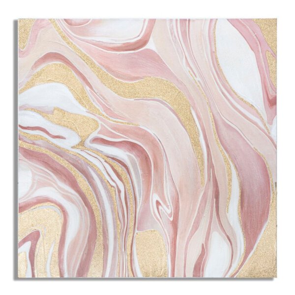 Dipinto su tela pinkly cm 80X2,8X80 – PINKLY