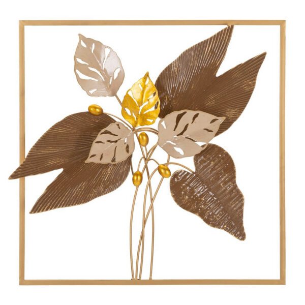 Decorazione Parete Muro Marrone cm 50,2X5,1X50,2 – BROWY