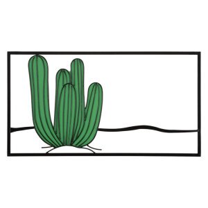 Decorazione Parete Cactus cm 60X1,3X34 – CACTUS