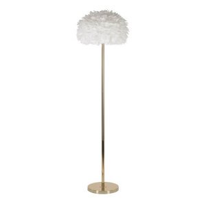 Lampada da Terra Slim Piume Bianca Ø43×170 cm – FEATHERS SLIM