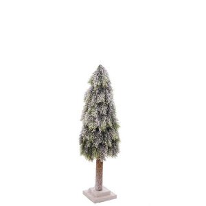 Pino Snowfall Innevato Altezza 60cm (4 Pezzi)