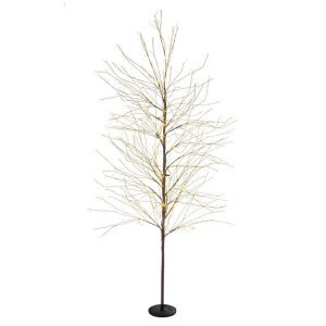 Albero di Natale bunch marrone 2000 microLED classico H210